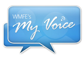 WMFE's My Voice Logo