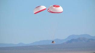 [CST-100 parachute test: photo courtesy of Boeing]